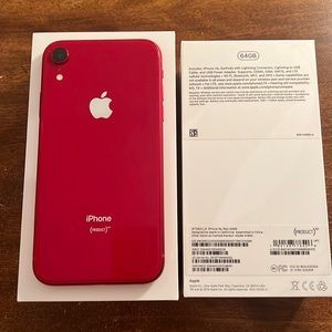 Apple IPhone XR in red